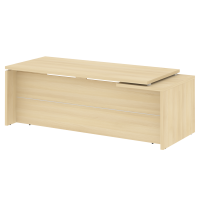 Стол руководителя прямой, левый Yalta LT.В-22 L акация лорка